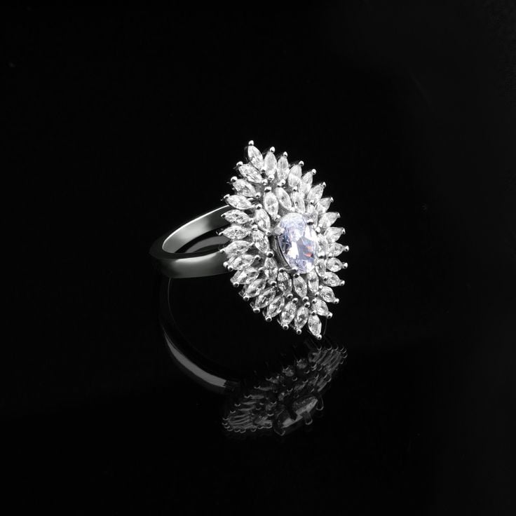 Solitaire Diamond Ring view 2